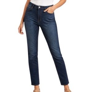 Athleta‎ Sculptek Skinny Jeans Women’s 6 | Mid Rise Dark Wash 29x28 
X